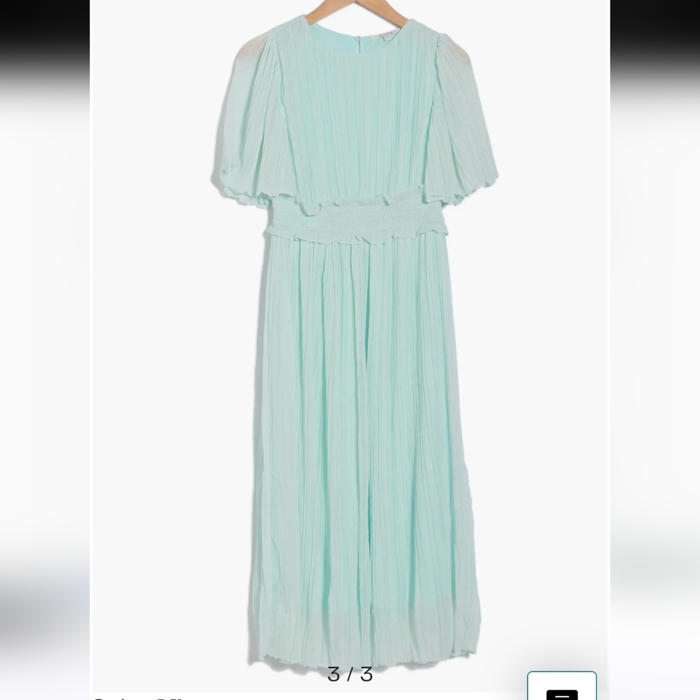 Zoe And Claire Chic Pastel Maxi Dress Size M Nwt.